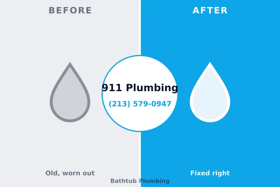 Before and after: plumbing company Robbinsdale, MN